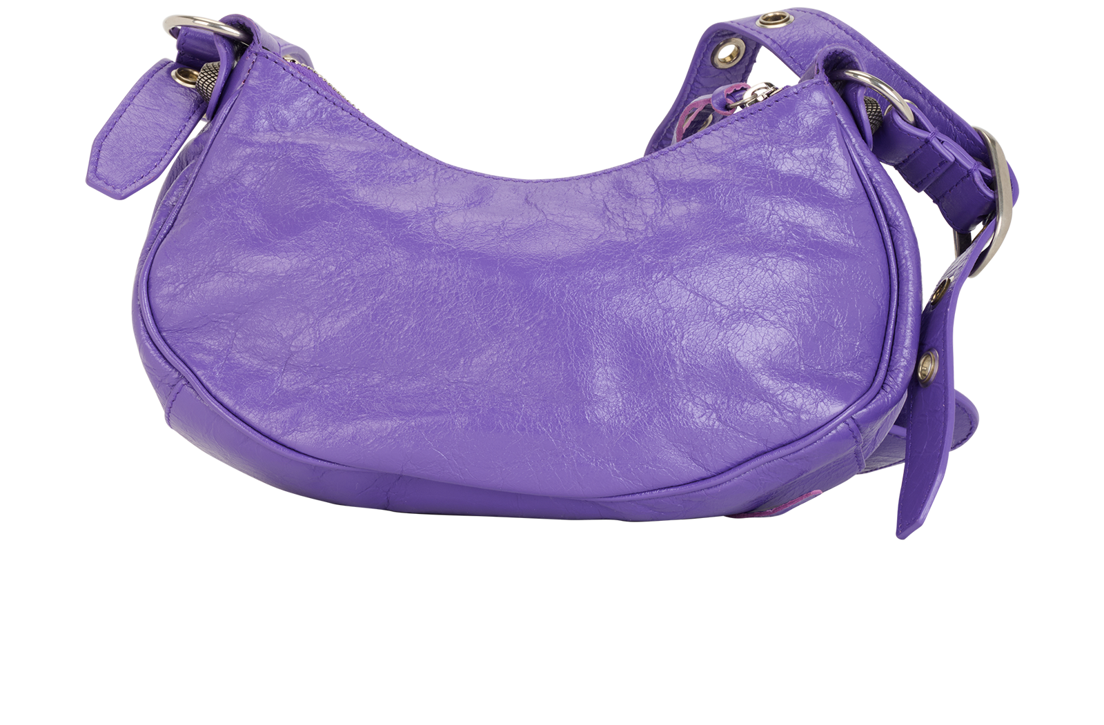 Le Cagole XS, &pound;650, Handbags, Purple, Leather, Back view
